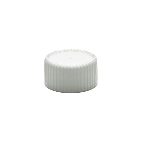Capsule fond plat PEHD Blanc KP22