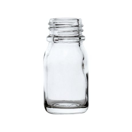 R10 - Flacon Rond verre blanc PH18 10 ml