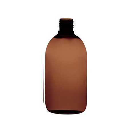 Flacon Sirop PET Ambré 500 ml