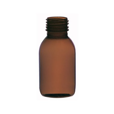 Flacon Sirop PET Ambré 90 ml